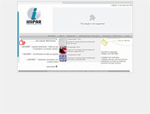 Tablet Screenshot of imparquimica.com.br